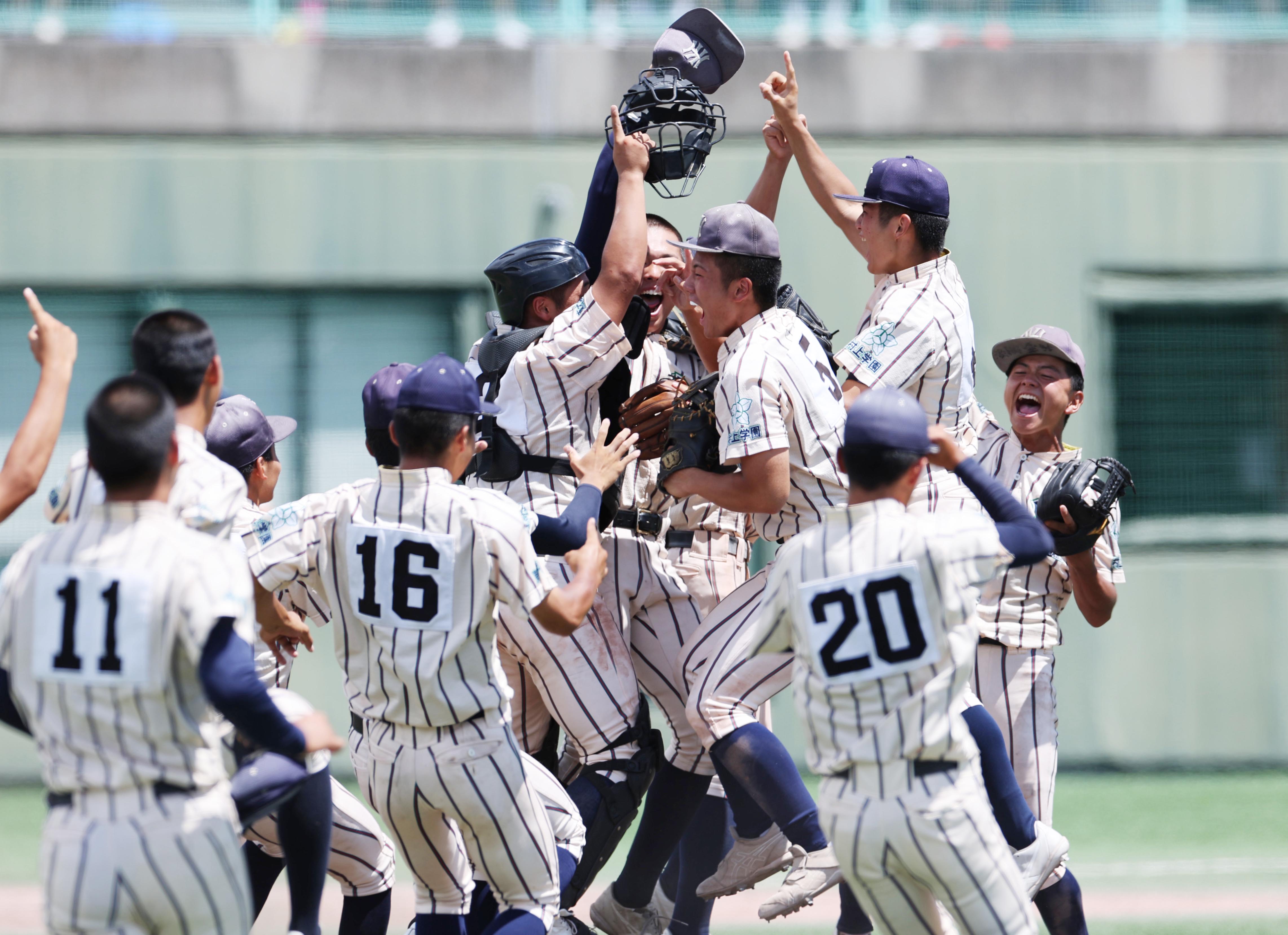 東大阪大柏原高校(大阪) 野球部 公式戦用 ユニフォーム 高校野球 甲子園 東