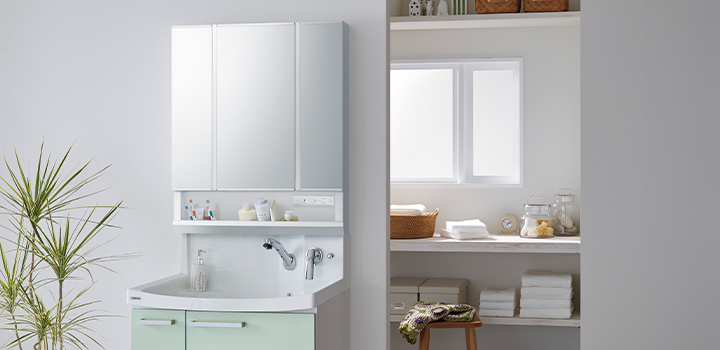 ミラーキャビネット｜ファンシオ｜洗面化粧台｜クリナップオンライン