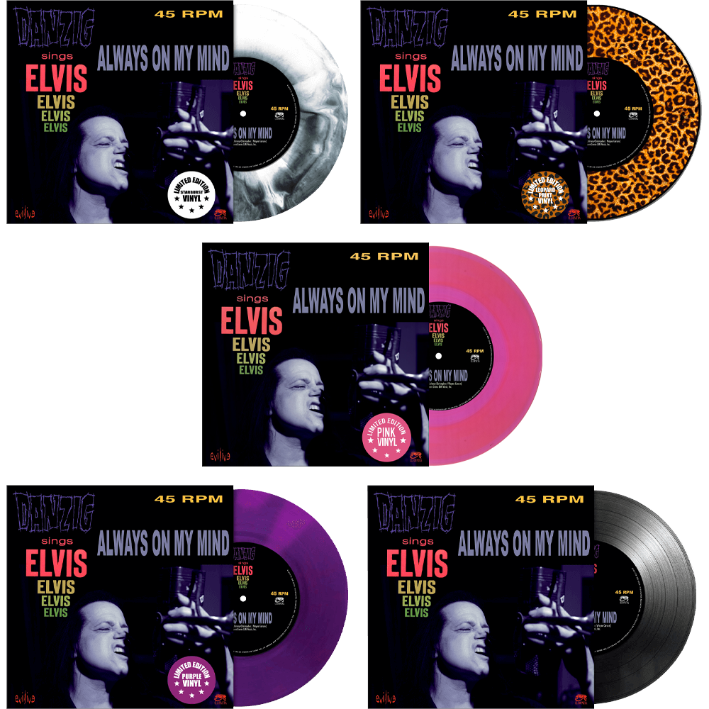 Danzig Sings Elvis - Always On My Mind (Limited Edition Colored 7