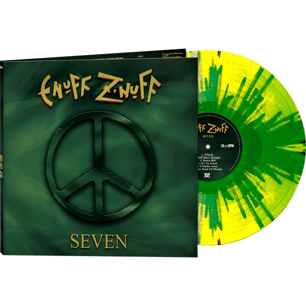 Enuff Z'Nuff - Seven (Yellow-Green-Black Splatter) - Cleopatra Records