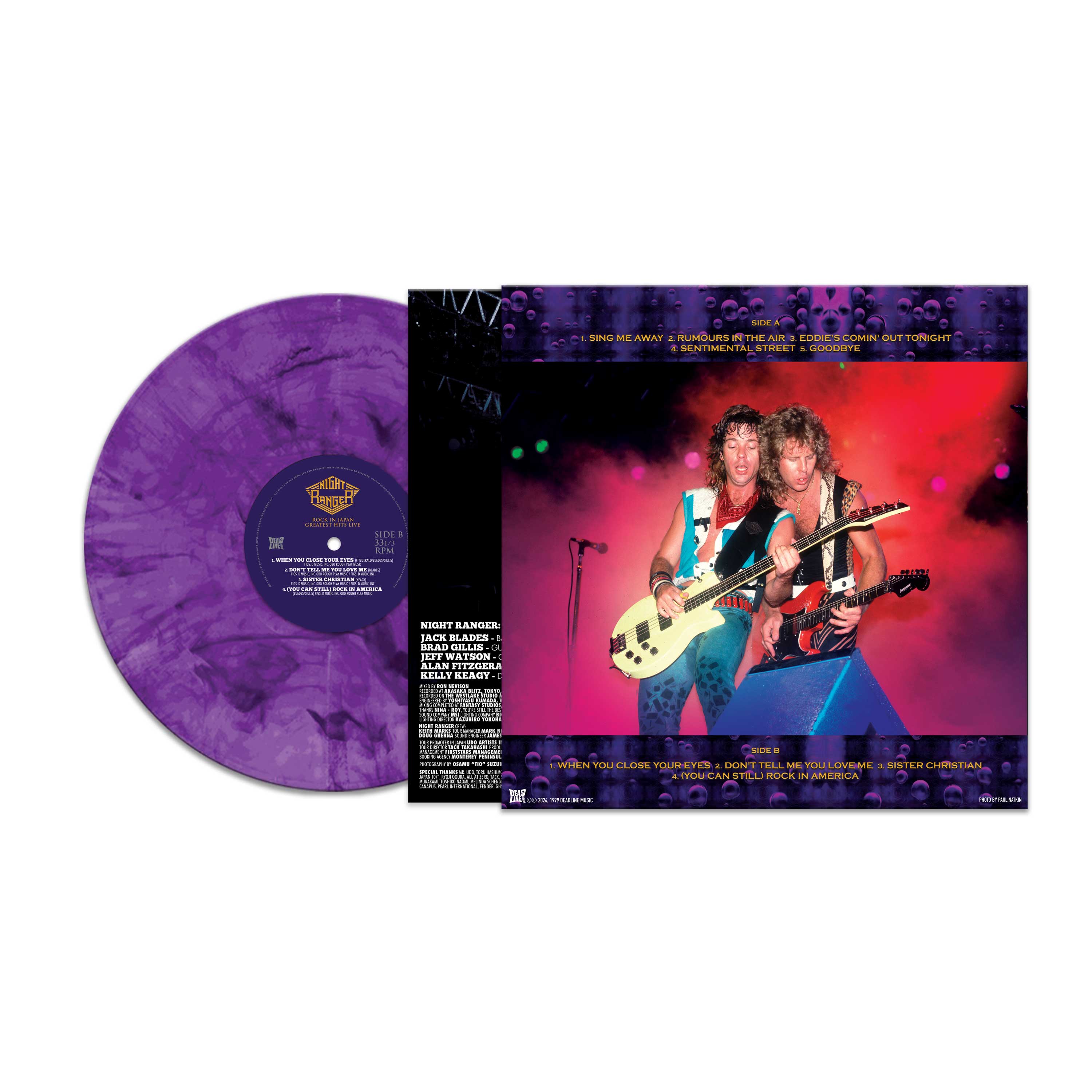 Night Ranger - Rock In Japan - Greatest Hits Live (Purple Marble