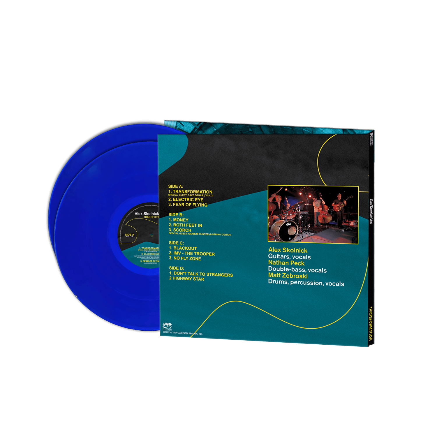 Alex Skolnick Trio - Transformation (Blue Double Vinyl LP