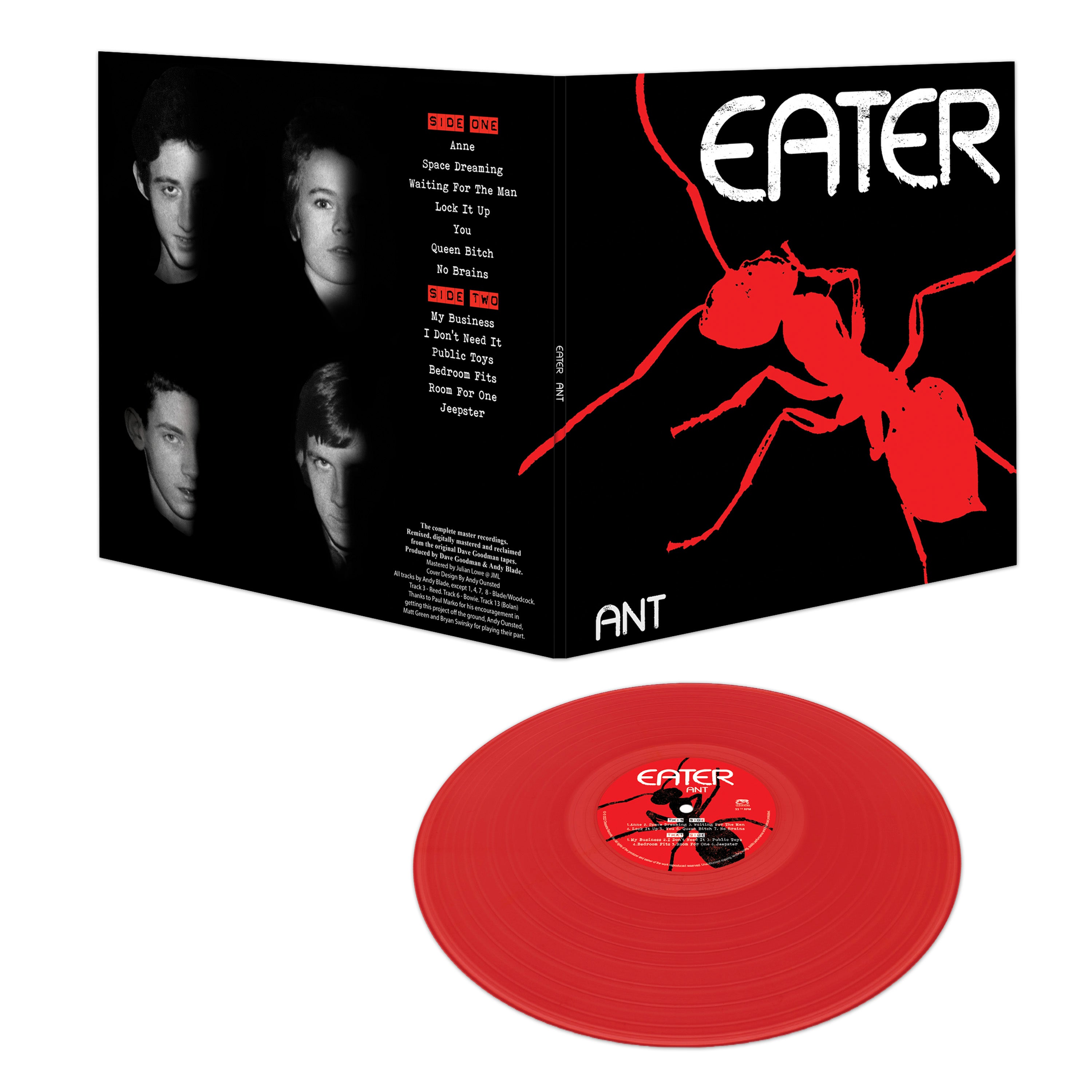 Eater - Ant (Limited Edition Red Vinyl) - Cleopatra Records