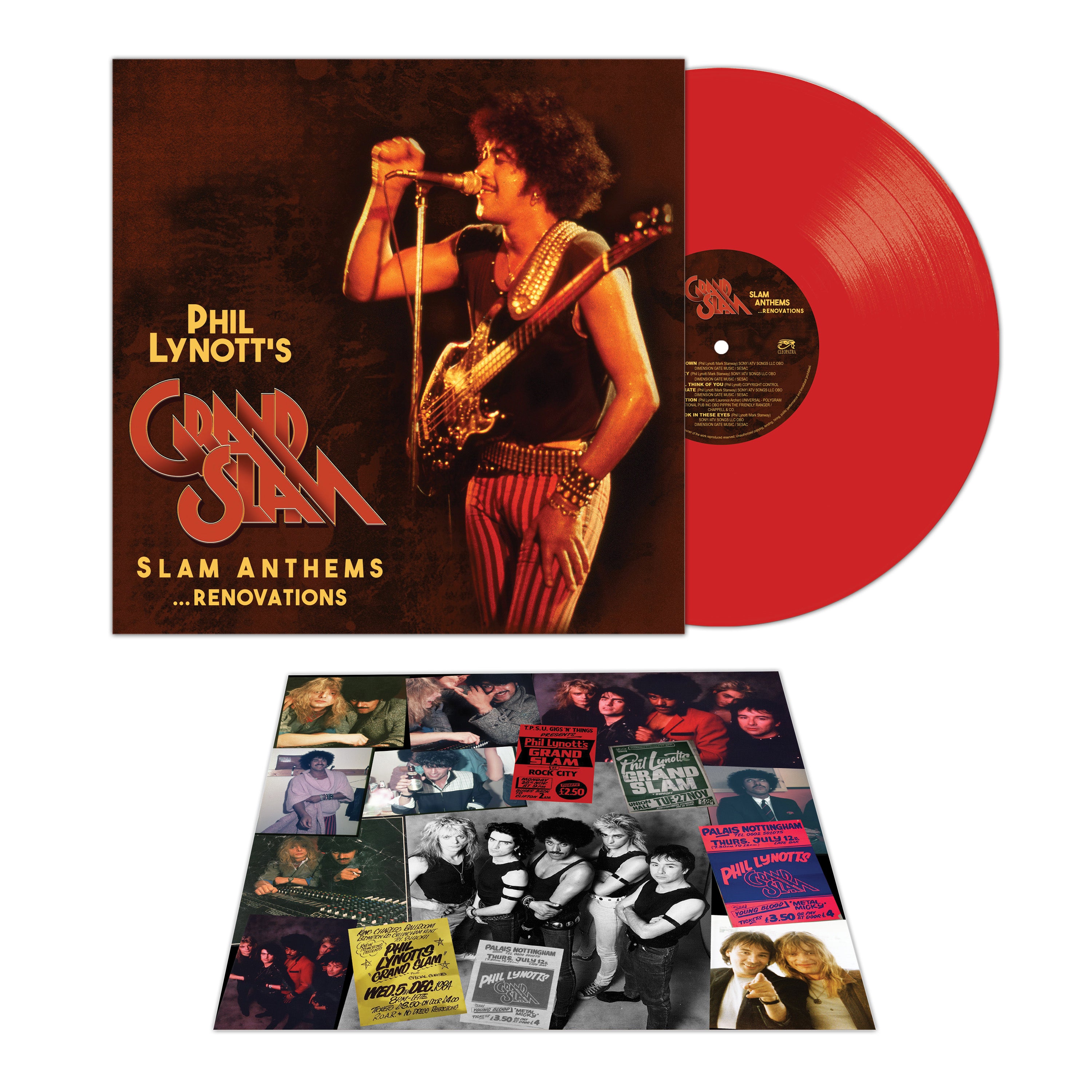 Phil Lynott's Grand Slam - Slam Anthems Renovations (Red Vinyl