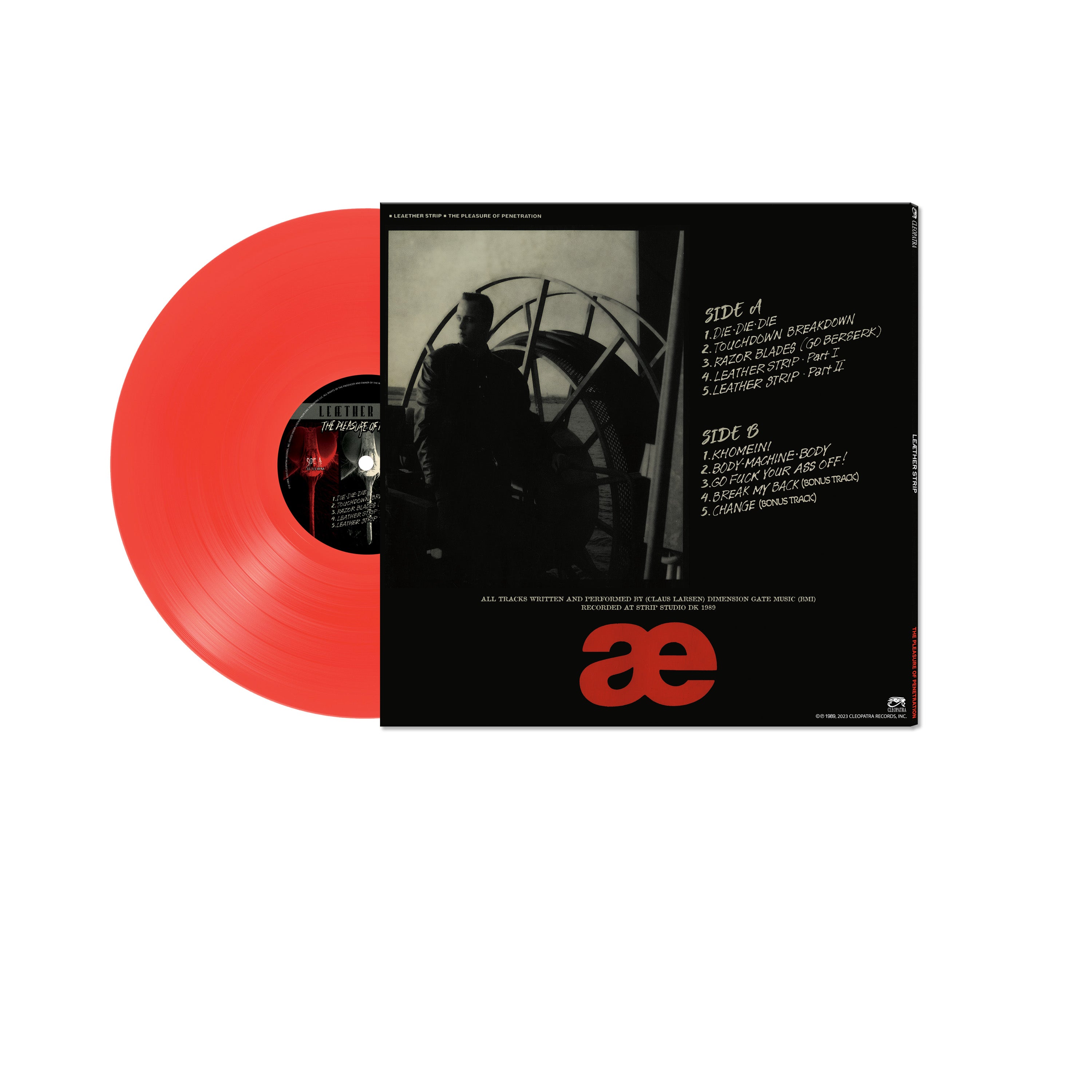 Leæther Strip - The Pleasure Of Penetration (Red Vinyl