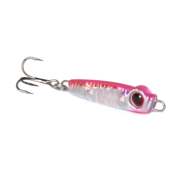 Big Eye Jig 1oz - Pink/Silver - BEJ1-PNK/SIL – Clarkspoon