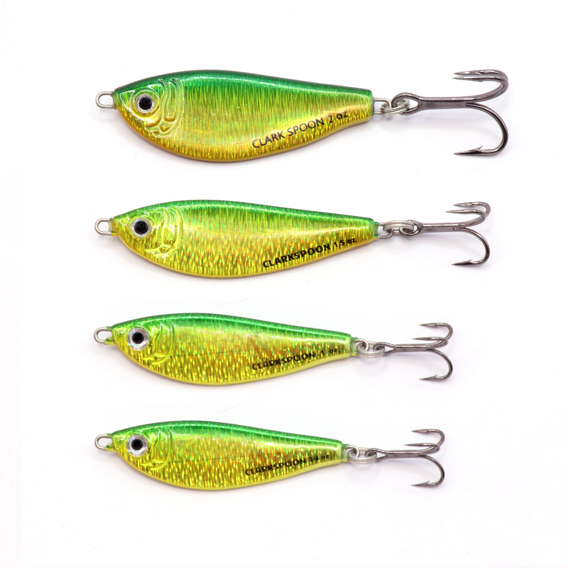 Clarkspoon Shad Jig | Green/Chartreuse