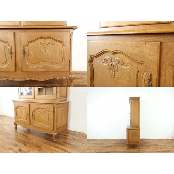 1930年頃 オーク材 フランス アンティーク・キャビネット antique65361