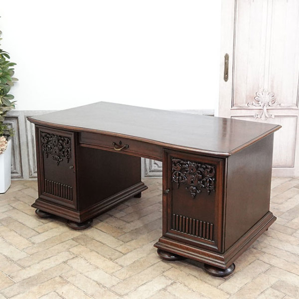 1910年頃 オーク材 フランス アンティーク・デスク antique70175 新着