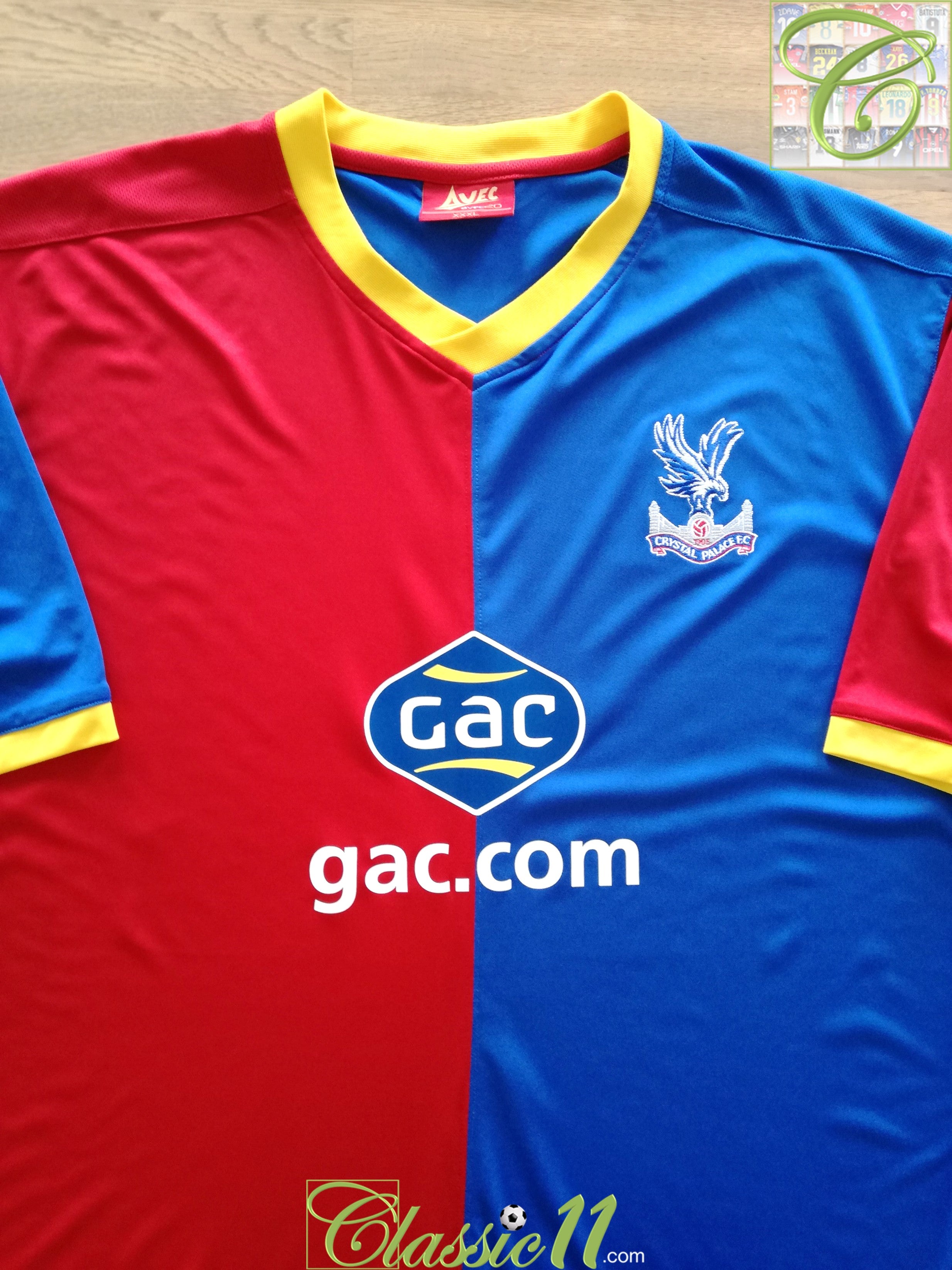 2012/13 Crystal Palace Home Football Shirt / Old Avec Soccer