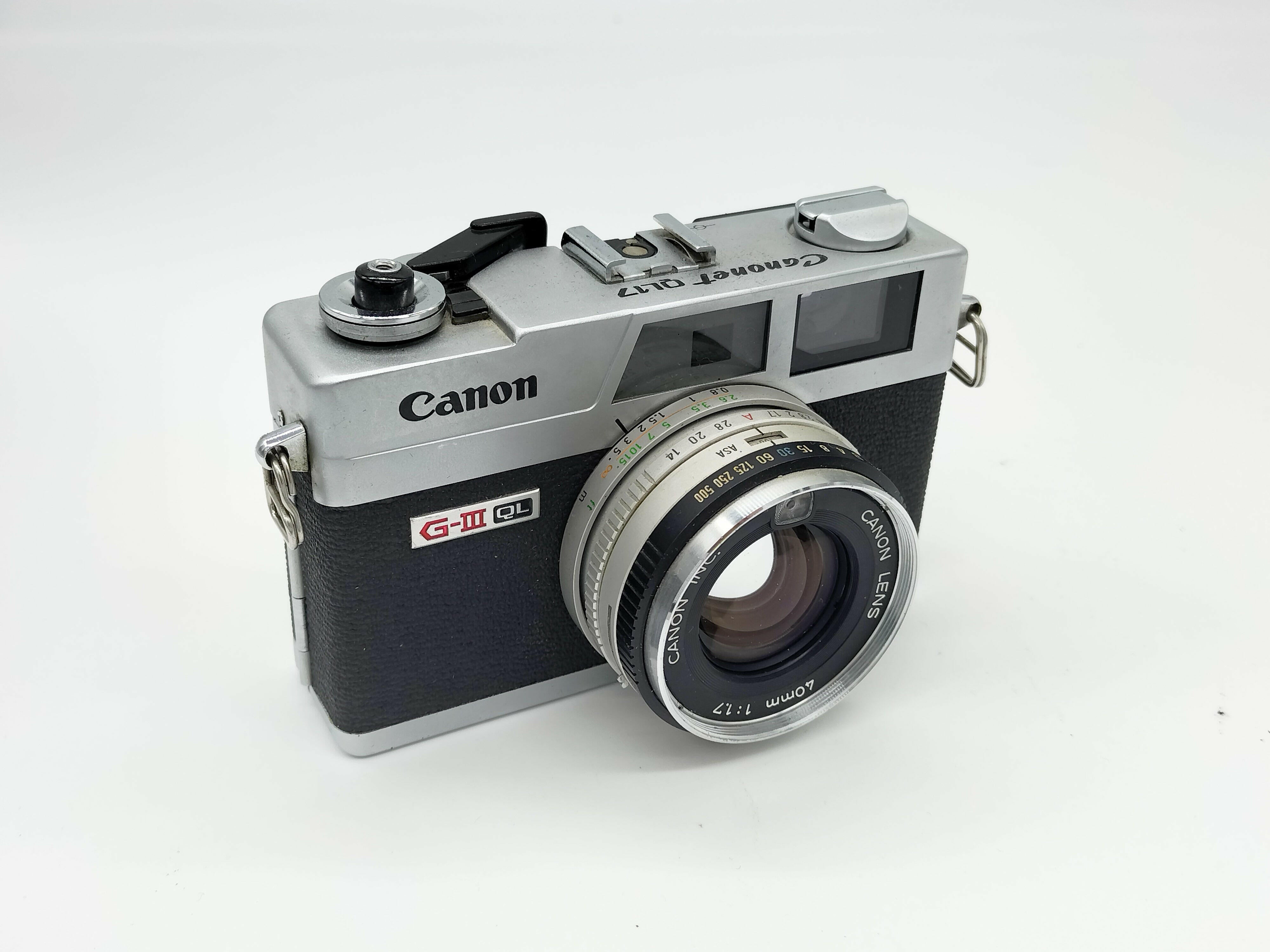 Canonet QL17 GIII rangefinder camera | Classic Cameras AU