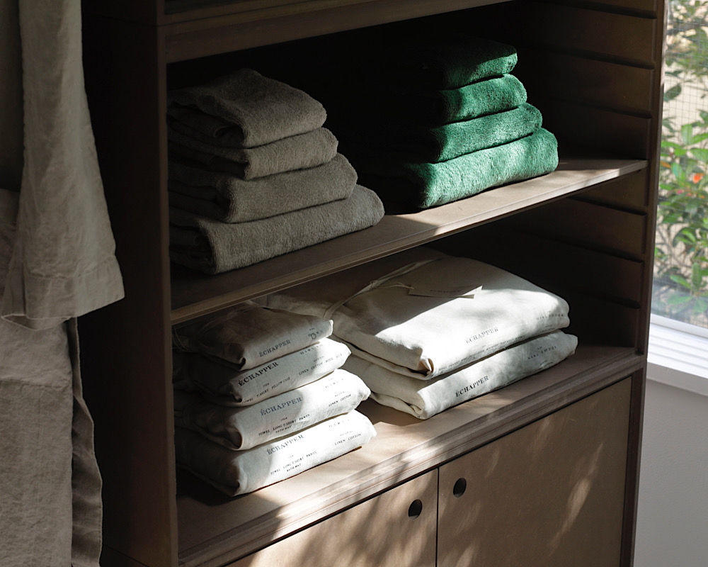 業界人も愛用！気持ちよすぎるタオル「エシャペ」がポップアップストア