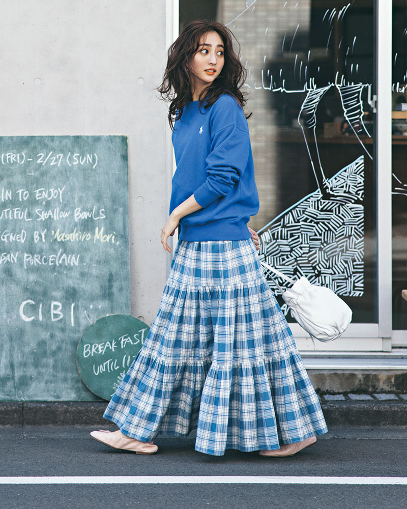 ラルフローレン、実は好きで…」大人女子の間で「人気のチェック柄