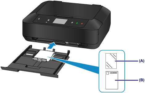 インクジェットプリンター】用紙をセットする (PIXUS MG7530)