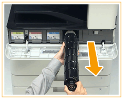 iR-ADV】トナー容器を交換する方法（iR-ADV C5700シリーズ/iR-ADV