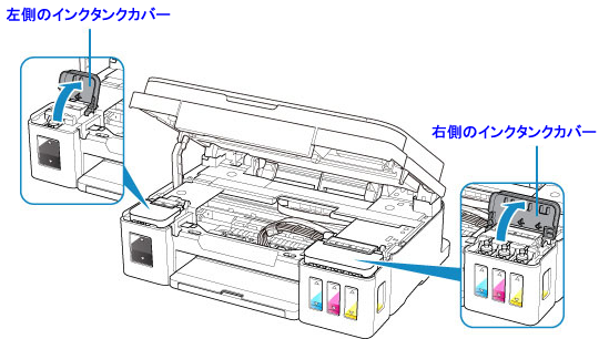 インクジェットプリンター】インクを補充する (G3310)