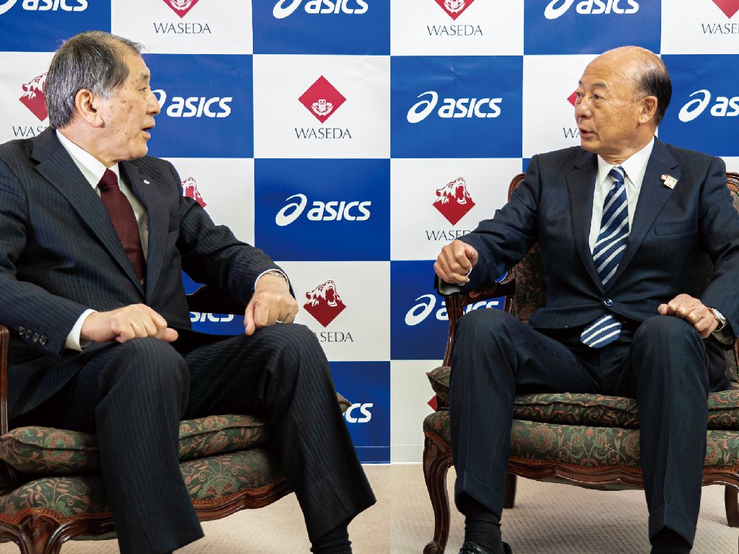 早稲田大学 オフィシャルライセンスグッズ コレクション｜アシックス公式