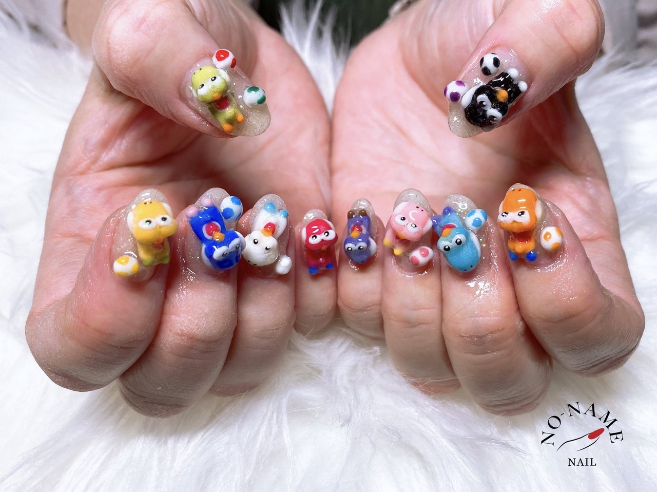 ハンド/3D/カラフル/ジェルネイル/お客様 - sonomiのネイルデザイン[No