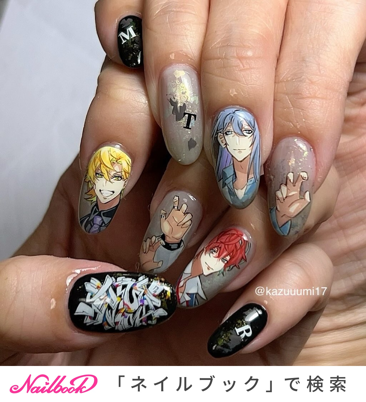 おすすめ順｜#麻天狼のネイルデザイン｜ネイルブック