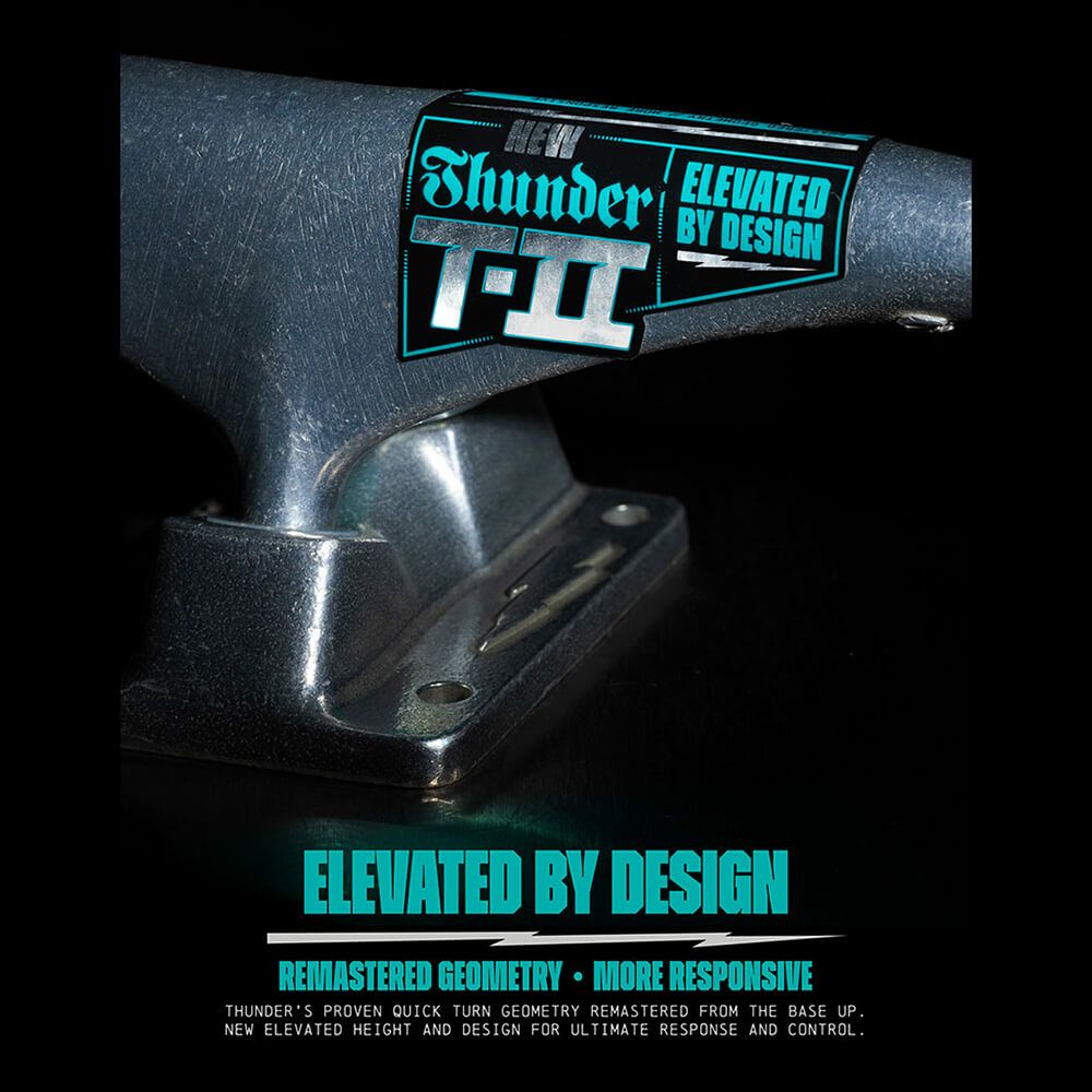 THUNDER TRUCK サンダー トラック T-II 149 HI シルバー スケート