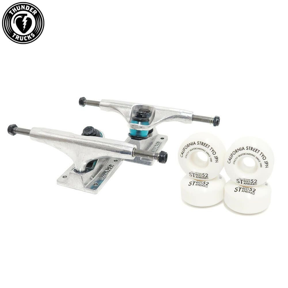 LURPIV TRUCK ラーピヴ トラック HOLLOW 150 シルバー スケートボード