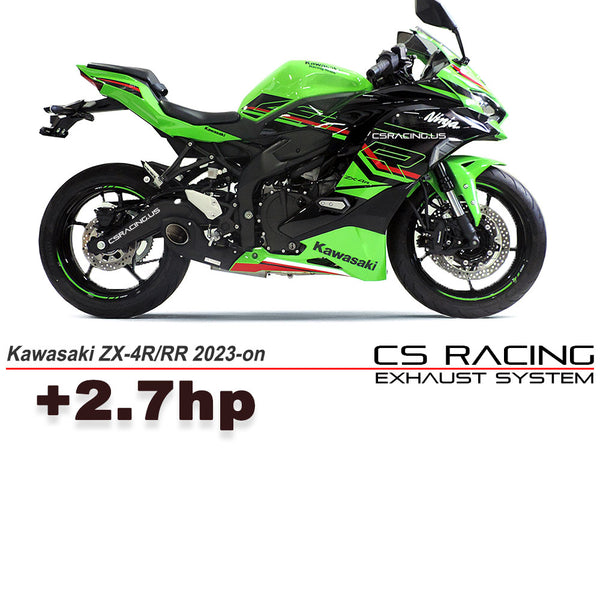 2023-on Kawasaki Ninja ZX-4R / RR CS Racing Full Exhaust | Muffler