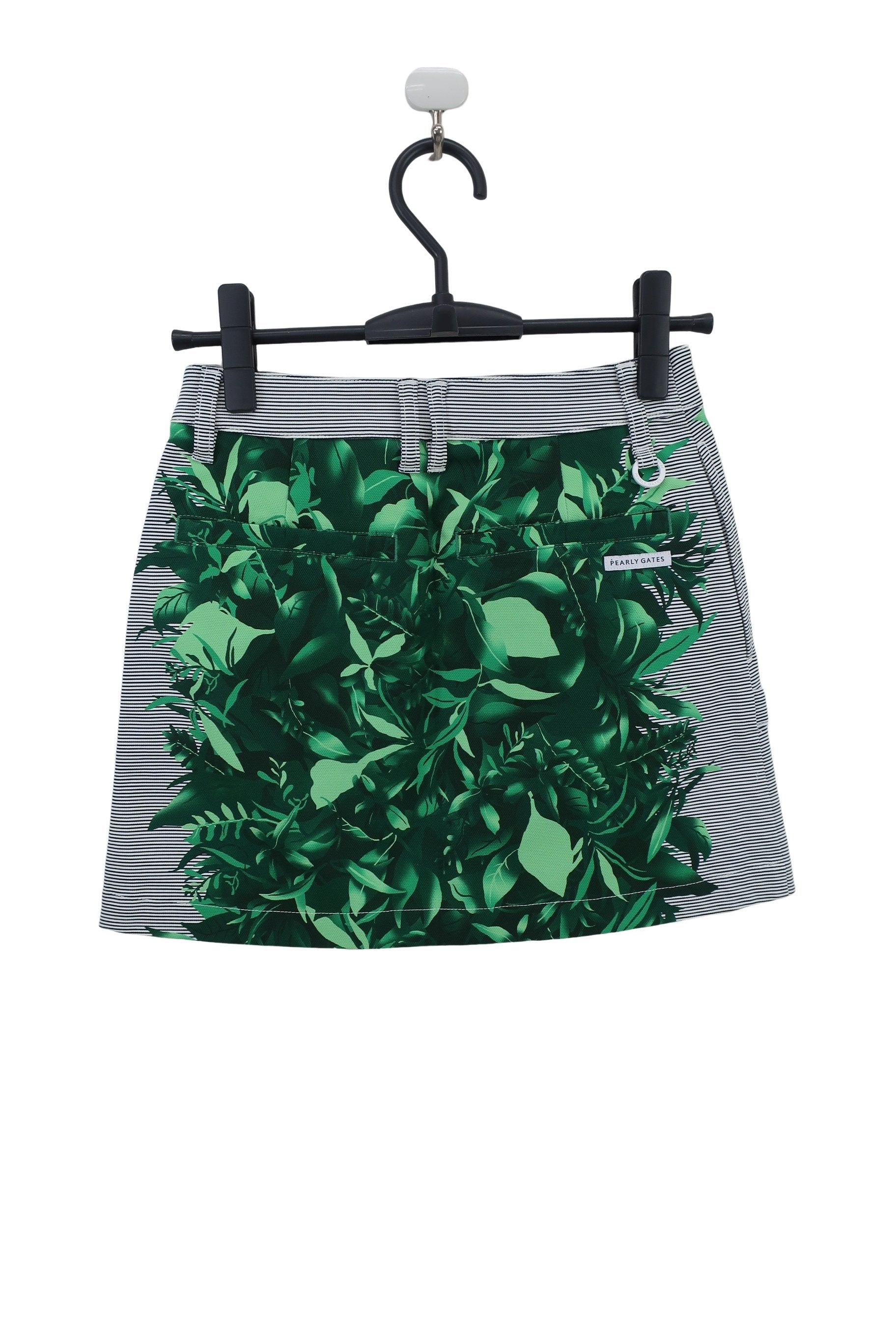 PEARLY GATES(パーリーゲイツ) スカート ボーダーボタニカル柄