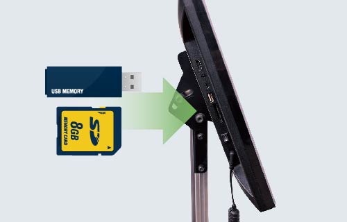 NSMP-326KPR｜簡易型デジタルサイネージ｜デジタルサイネージ｜株式会社NSS