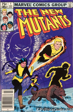 New Mutants #1 Newsstand 75¢ VARIANT Value = $55 NM- | 2025 CPV