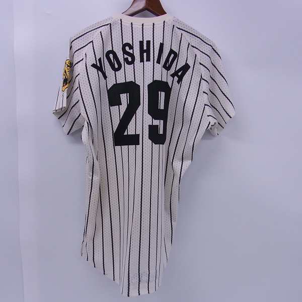 DESCENTE/デサント 1992年 実使用 ユニフォーム 阪神タイガース 吉田