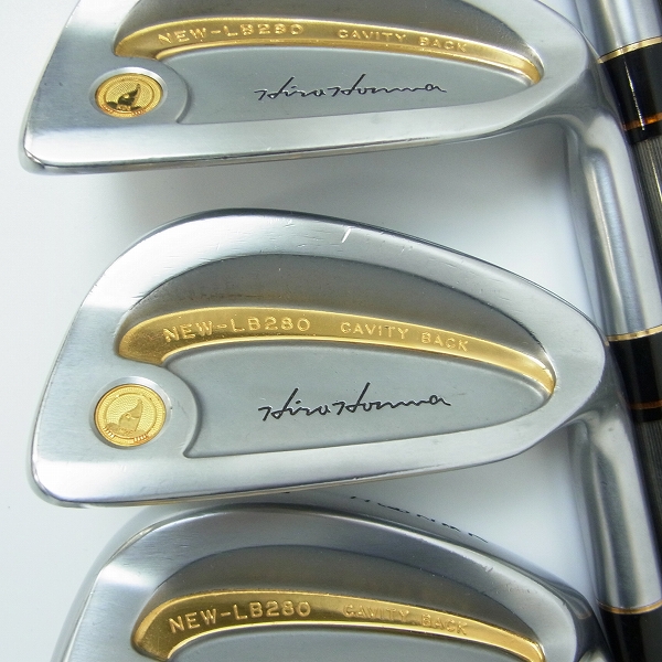 HONMA/ホンマ NEW-LB280 CAVITY BACK キャビティ 4星 K24金モグラ