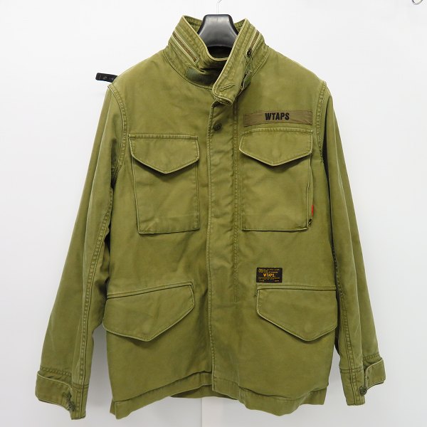 WTAPS/ダブルタップス jungle M-65 SATIN CROSS BONE/クロスボーン