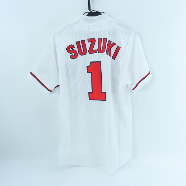 MIZUNO/ミズノ 広島カープ ハイクオリティーユニフォーム 鈴木誠也 背