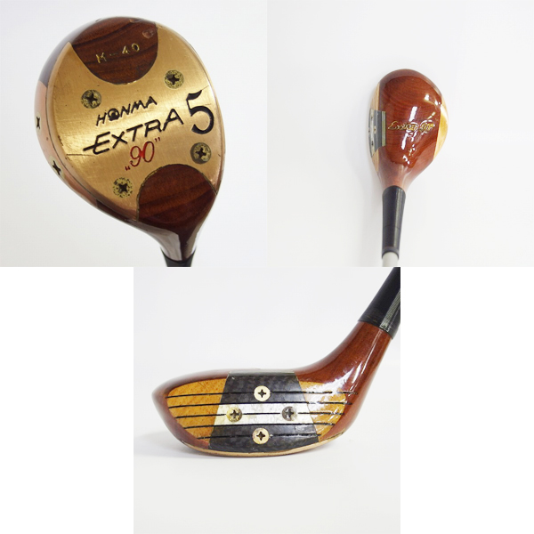 HONMA/ホンマ EXTRA 90/エクストラ 1,3,4,5W パーシモン ドライバー