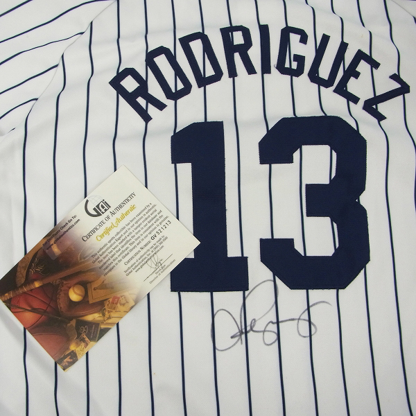 証明書付き】MLB NYヤンキース Alexander Rodriguez/アレックス