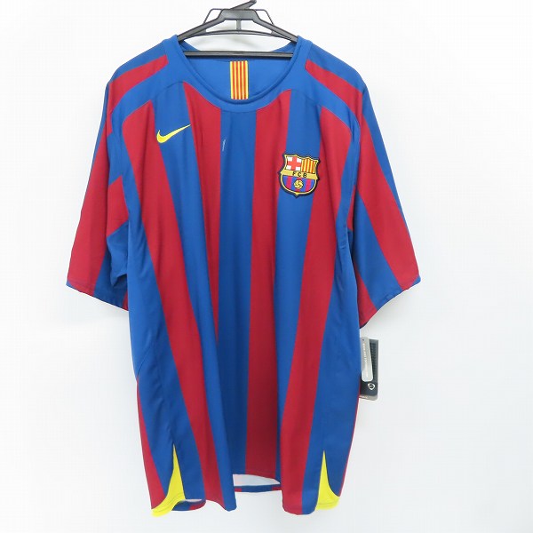 NIKE/ナイキ FCバルセロナ 05-06 ホーム レプリカユニフォーム ♯10