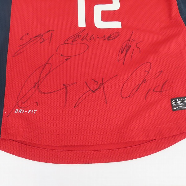 NIKE/ナイキ 鹿島アントラーズ 2012シーズン ホームユニフォーム No.12