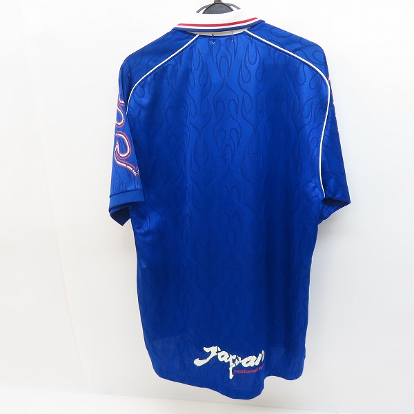 asics/アシックス 1998年 W杯 日本代表 炎 ユニフォーム OA710G/Lの