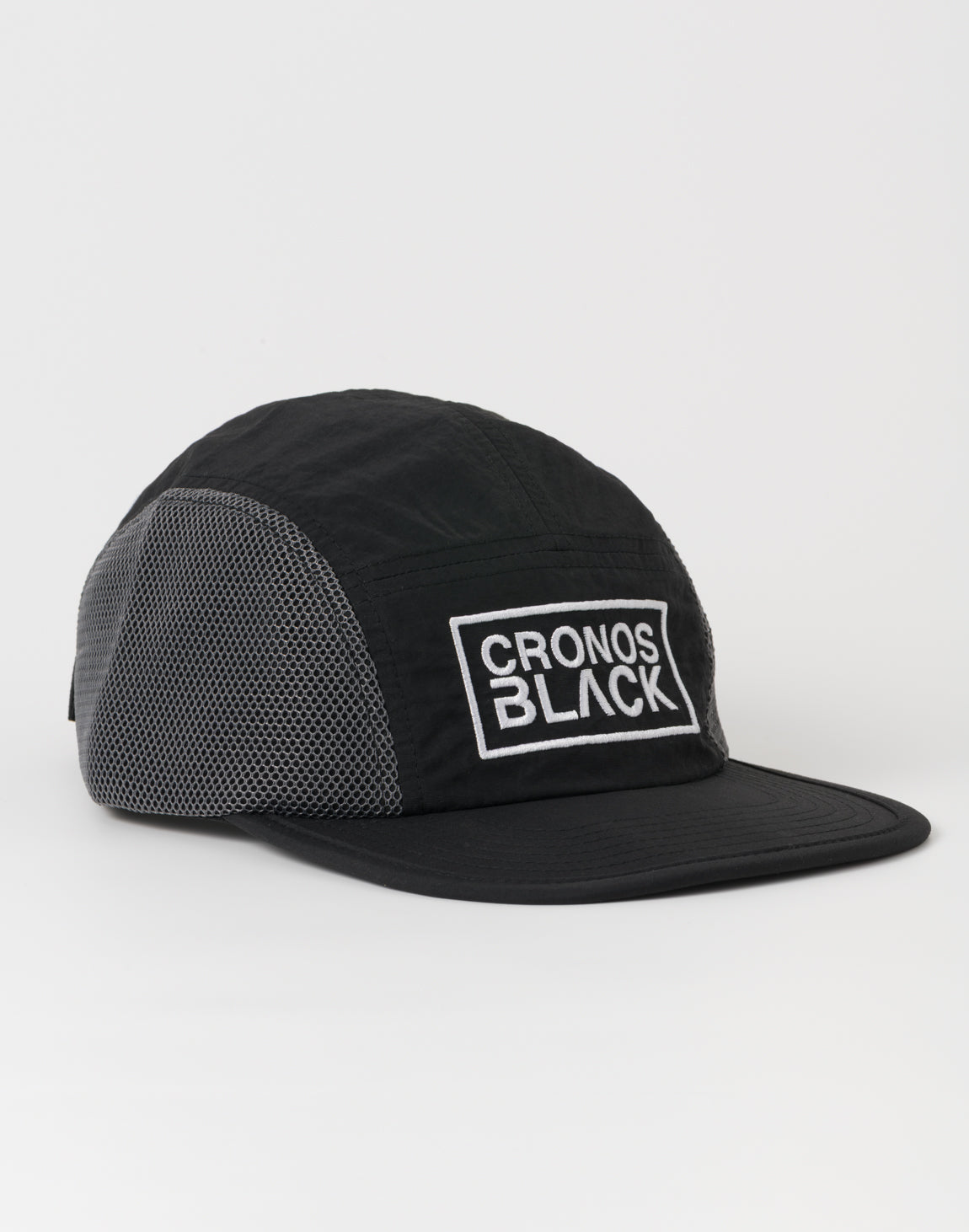 CRONOS BLACK STREAMLINE CAP【BLACK】