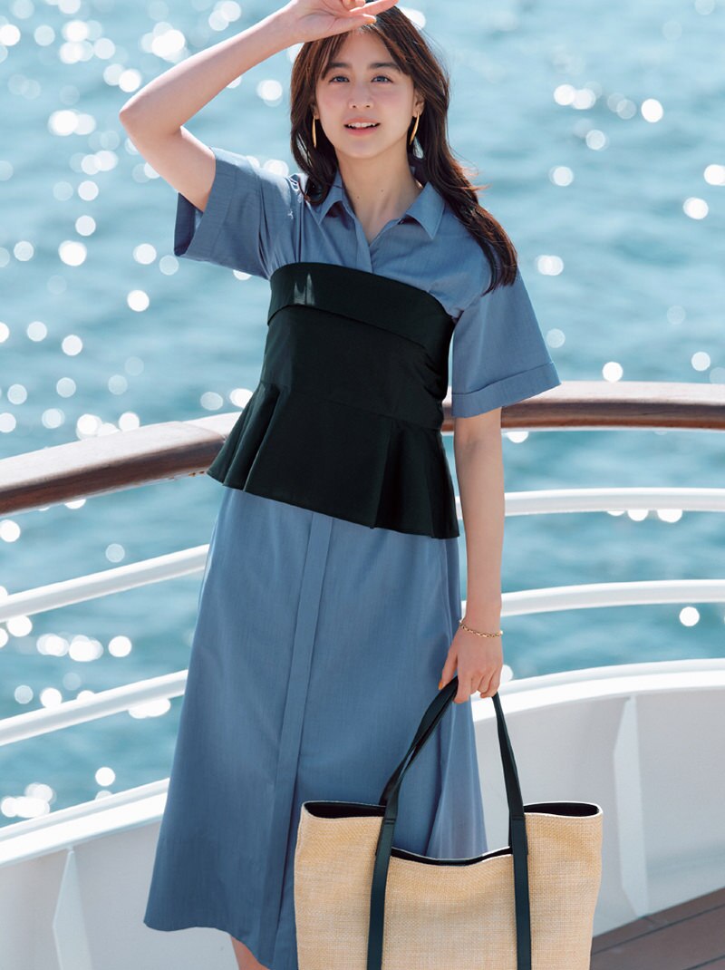 CLASSY. Presents 23区のコラボワンピースで夏の予定は乗り切れる