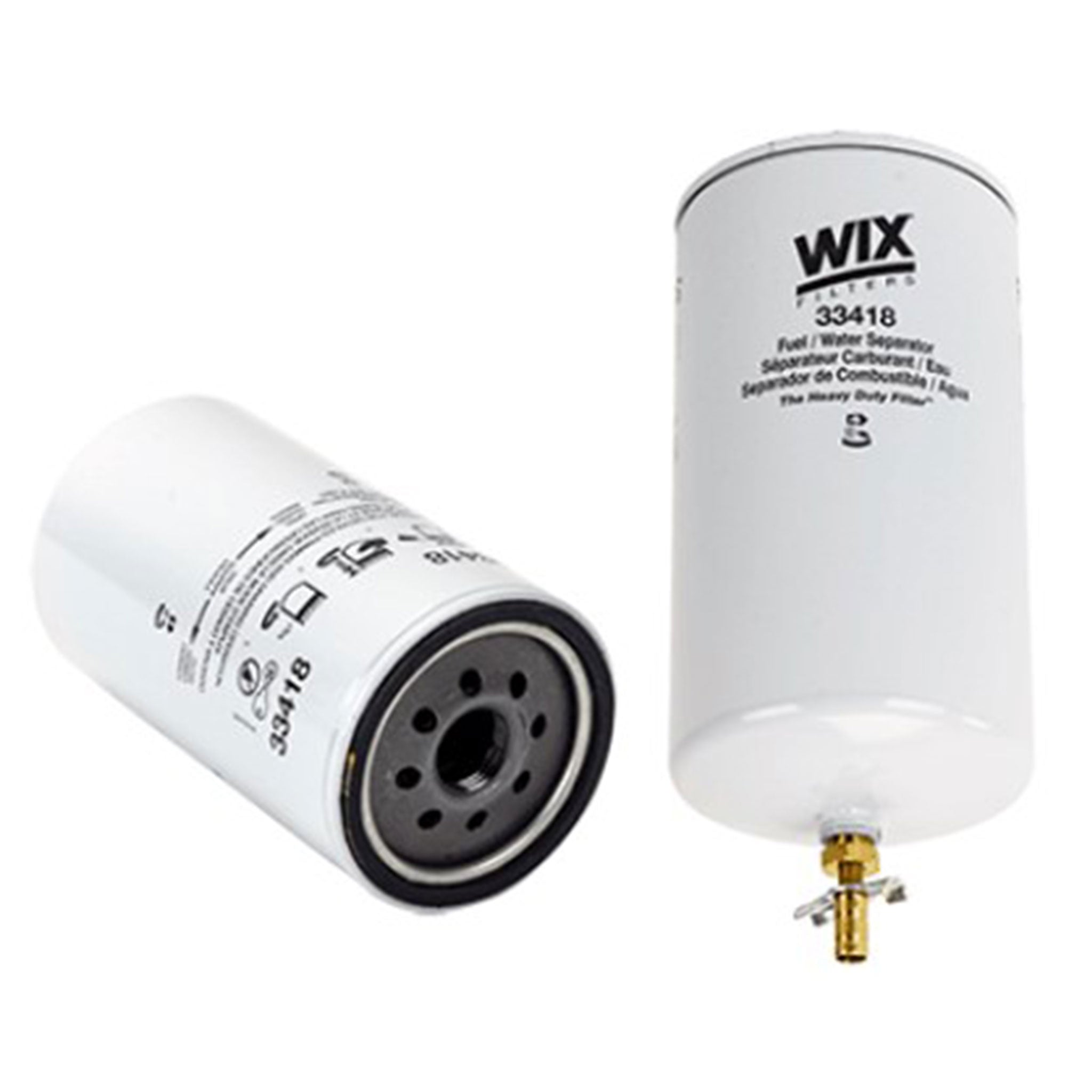 33418 WIX Spin-On Fuel/Water Separator Filter (Replacement