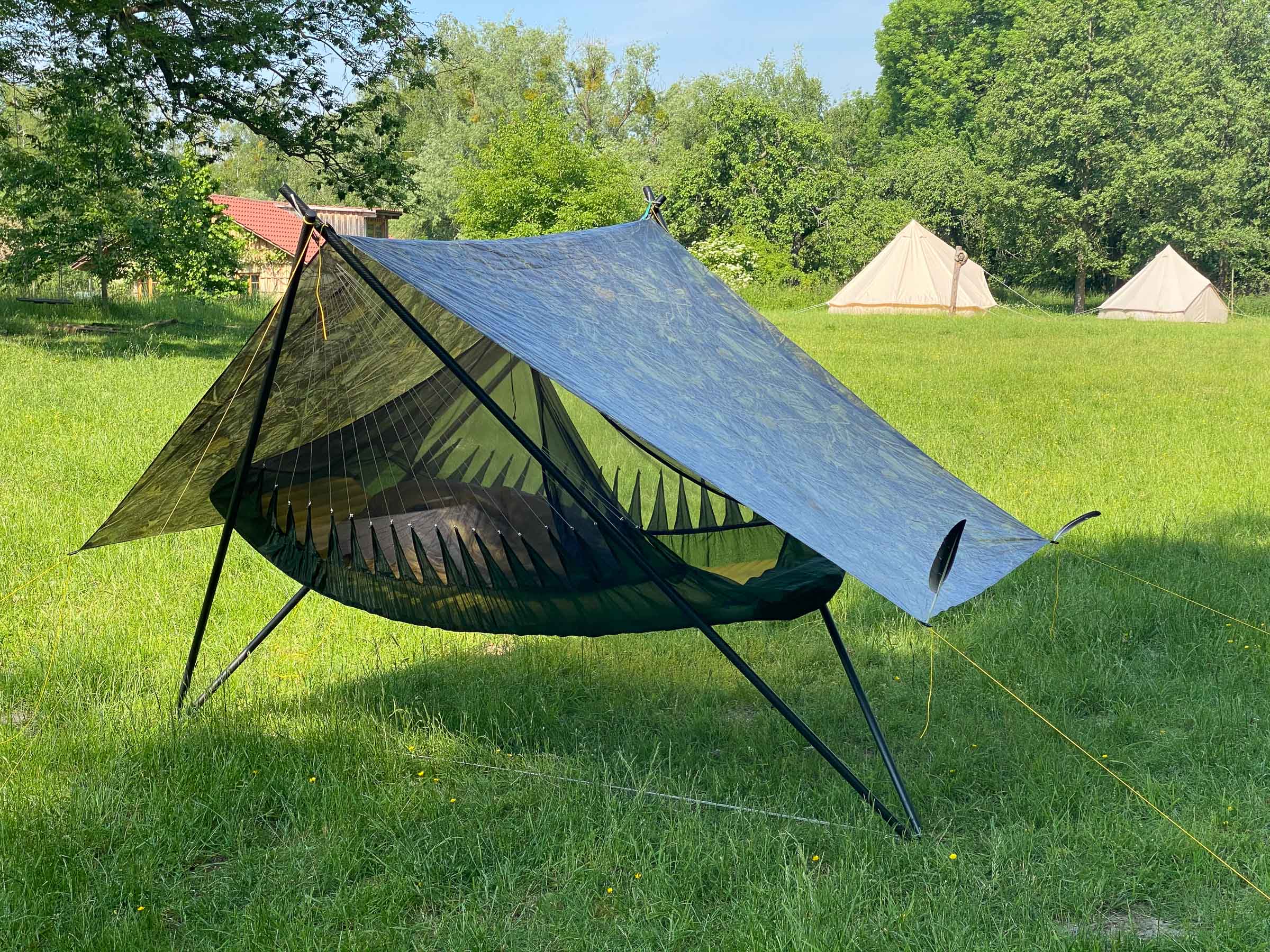 Cross Hammock DCF Summer Tarp - Cross Hammock