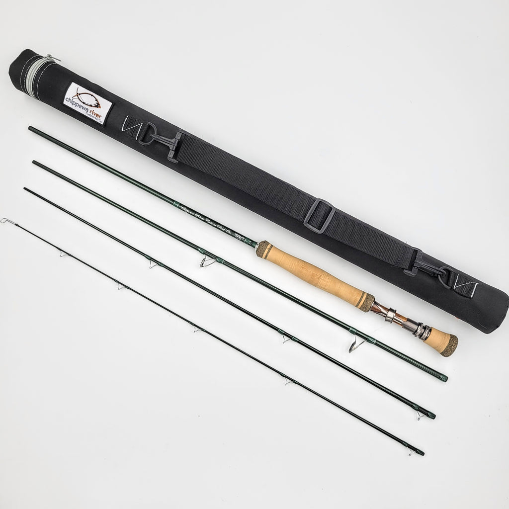 9' 4 pc. Mod Fast Streamer Fly Rod – Chippewa River Custom Rod Co.
