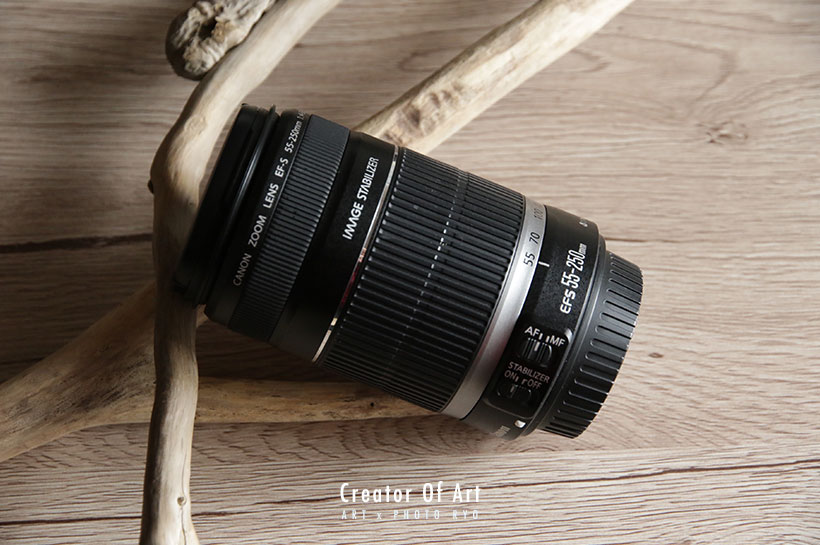 遠くをクッキリ撮れる❣️ EF-S 55-250mm 望遠ズームレンズ 軽量