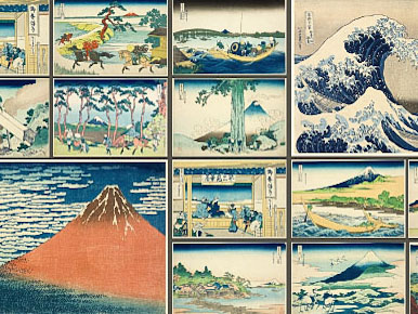 葛飾北斎『富嶽三十六景』とジャポニスム｜ 印象派の絵と比べました