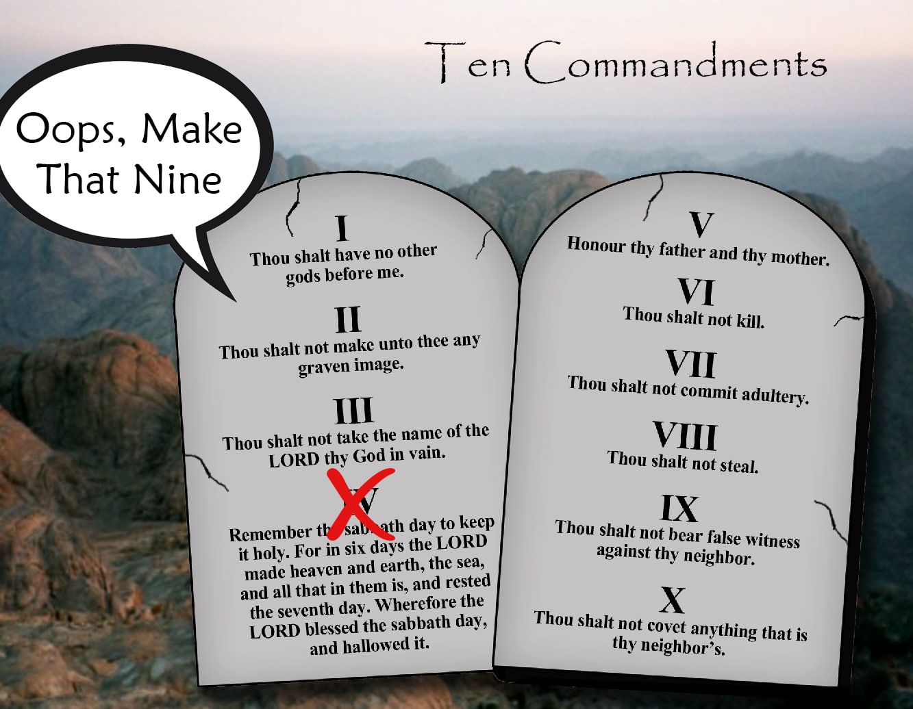The Nine Commandments — Creation Training Initiative