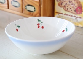 マニー 陶器 チェリーシリーズ － フレンチカントリーのバラ柄、レース