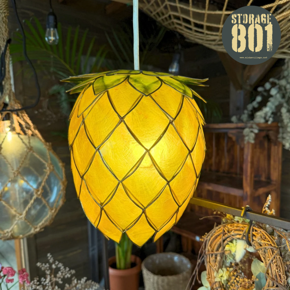 パイナップルをモチーフにしたランプシェード - ALOHA VILLAGE【高知市