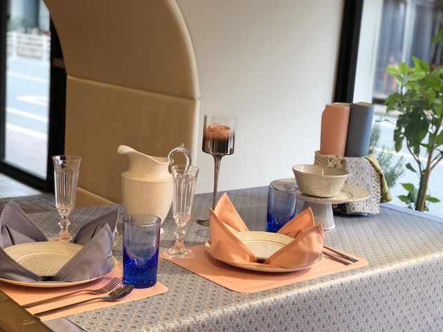 ソレイアードでテーブルコーディネート – クラフ二子玉川店