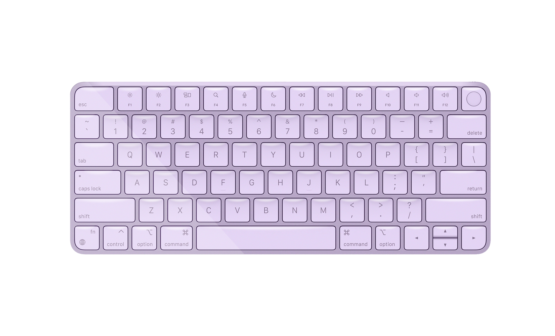Shop Apple Magic Keyboard with Touch ID - Purple | Craft by Merlin